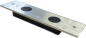 Preview: 24259 Kempf Gummiauflage, Alu,  225(145)x60(55)x5+17 mm